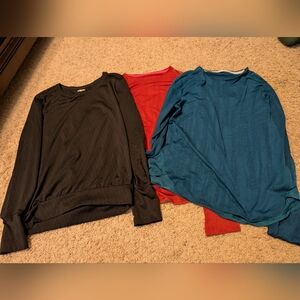 Bundle of 3 Brooks Long Sleeves